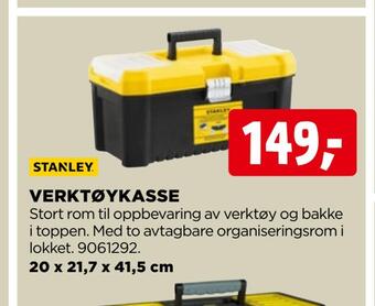 jem & fix Verktøykasse tilbud