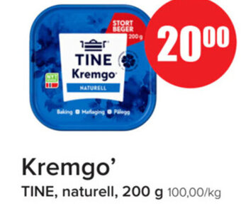 Spar Kremgo' TINE tilbud