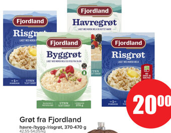 Spar Grøt fra Fjordland tilbud
