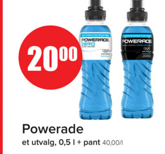 Spar Powerade tilbud