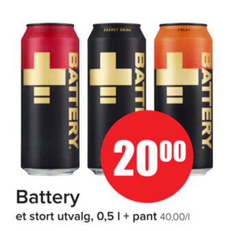 Spar Battery tilbud
