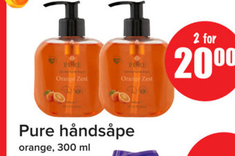 Spar Pure håndsåpe tilbud