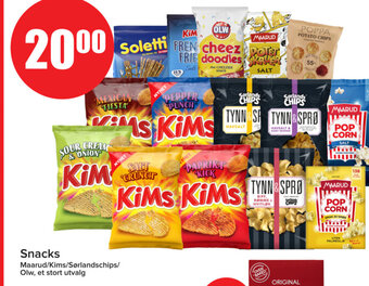 Spar Snacks tilbud