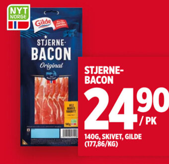 Meny STJERNE-BACON tilbud