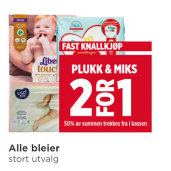 Meny Alle bleier tilbud