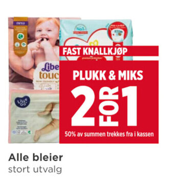 Meny Alle bleier tilbud