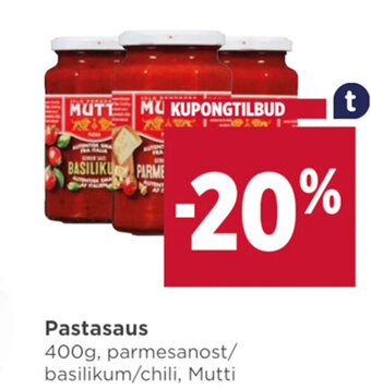 Meny Pastasaus tilbud