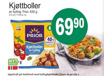 Joker Kjøttboller tilbud