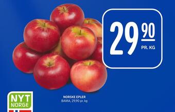 Rema 1000 Norske epler tilbud