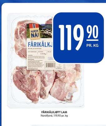 Rema 1000 Fårikålkjøtt lam tilbud