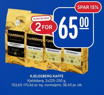 Rema 1000 Kjeldsberg kaffe tilbud