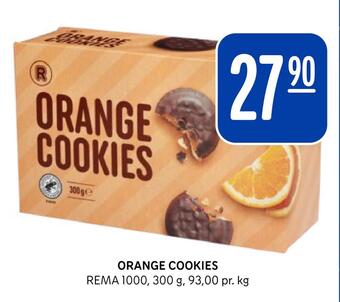 Rema 1000 Orange cookies tilbud