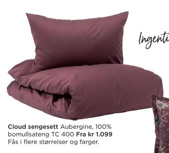 Møbelringen Cloud sengesett tilbud