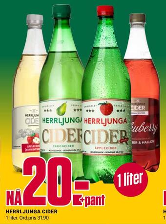 Europris Herrljunga cider tilbud