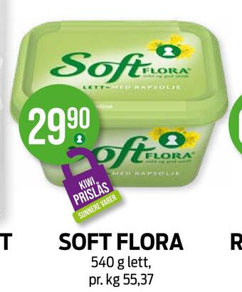 Kiwi Soft flora tilbud