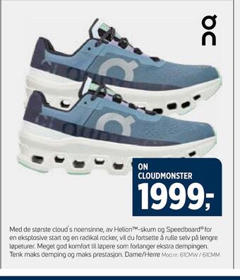 Sport 1 On cloudmonster tilbud