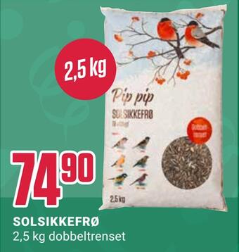Europris Solsikkefrø tilbud