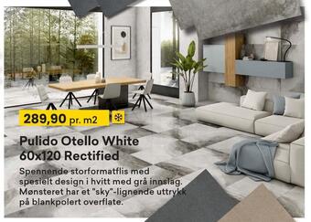 Right Price Tiles Pulido otello white 60x120 rectified tilbud