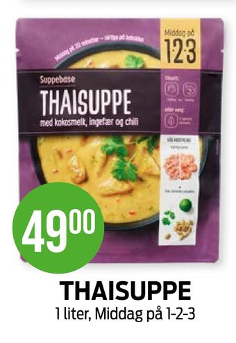 Kiwi Thaisuppe tilbud