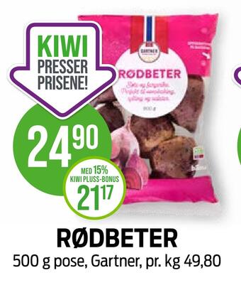 Kiwi Rødbeter tilbud