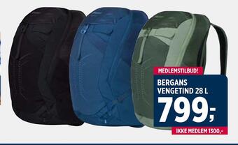 Sport 1 Bergans vengetind 28 l tilbud