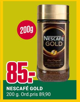 Europris Nescafé gold tilbud