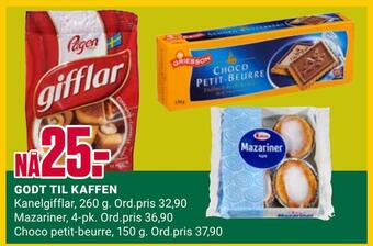 Europris Godt til kaffen tilbud