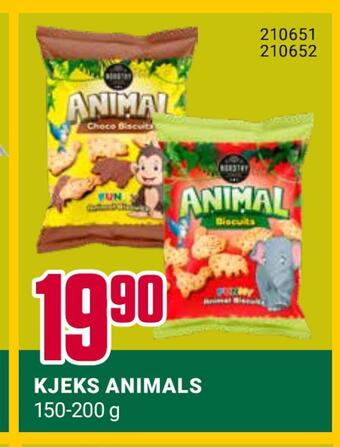 Europris Kjeks animals tilbud
