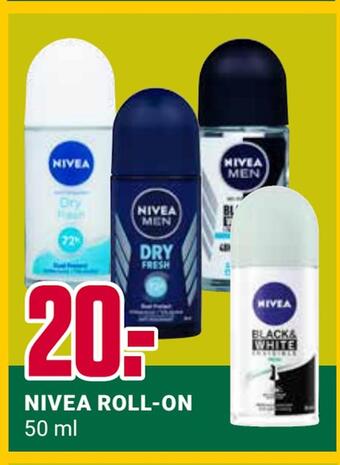 Europris Nivea roll-on tilbud