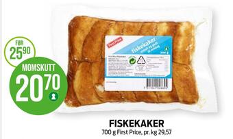 Kiwi Fiskekaker tilbud