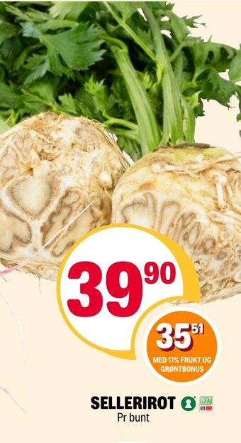 Coop Extra SELLERIROT tilbud