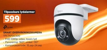 POWER SMART OVERVÅKNINGSKAMERA TPLTAPOC500 tilbud