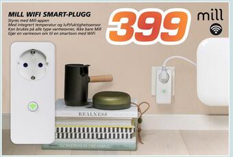 Coop Byggmix Mill wifi smart-plugg tilbud