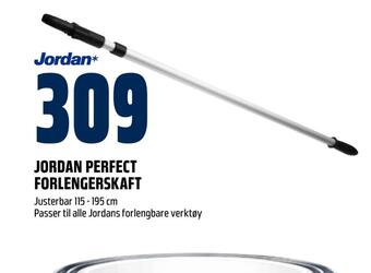 Obs Bygg Jordan perfect forlengerskaft tilbud