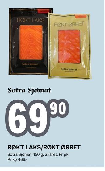 Coop Obs Røkt laks/røkt ørret tilbud