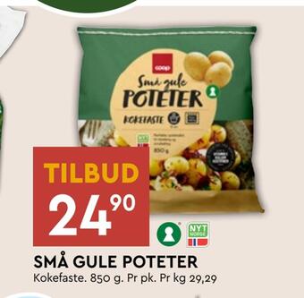 Coop Mega Små gule poteter tilbud