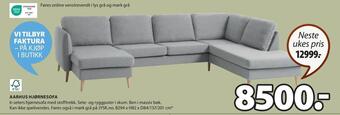 JYSK Aarhus hjørnesofa tilbud