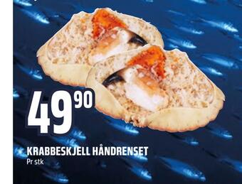 Coop Obs Krabbeskjell håndrenset tilbud