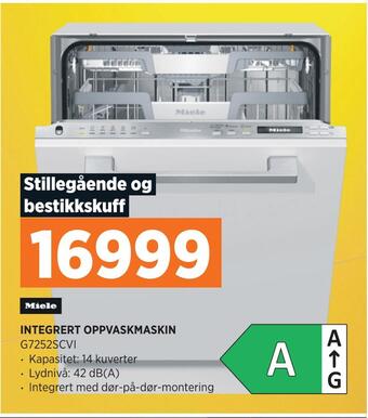 POWER Integrert oppvaskmaskin tilbud