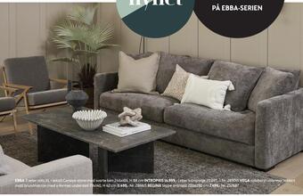 Bohus Ebba 3 seter sofa tilbud