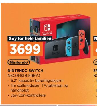 POWER Nintendo switch tilbud