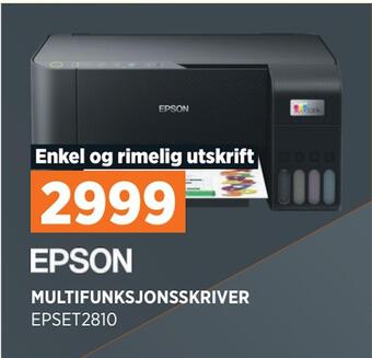 POWER Multifunksjonsskriver tilbud
