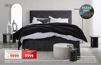 Bohus Roma kontinentalseng med gavl 120x200 tilbud