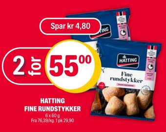 Coop Extra Hatting fine rundstykker tilbud