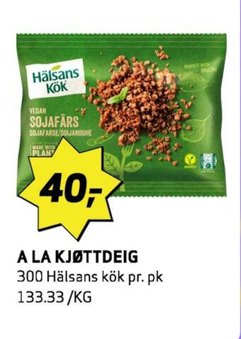 Bunnpris A la kjøttdeig tilbud