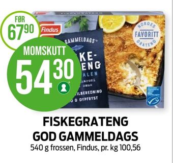 Kiwi Findus fiskeretter tilbud