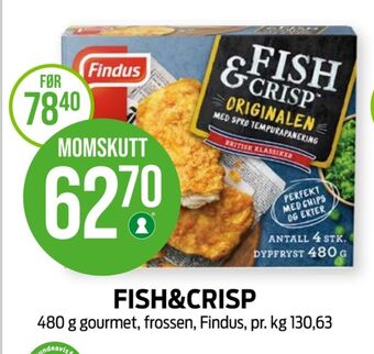 Kiwi Findus fiskeretter tilbud