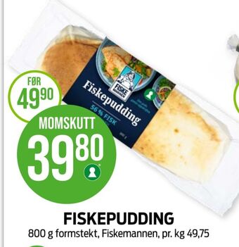 Kiwi Fiskemannen fiskepudding tilbud