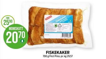 Kiwi First price fiskekaker tilbud