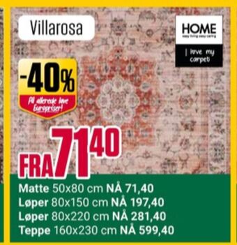 Europris Home løper tilbud